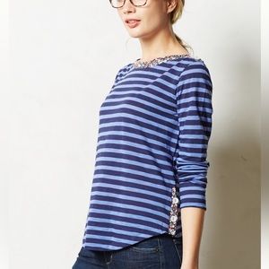 Anthropologie Postmark - Laurelwood Boatneck top